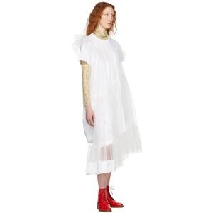 SIMONE‎ ROCHA White Tulle T-Shirt Dress